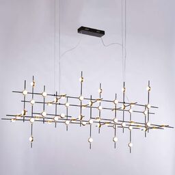 LAMPA wisząca PROVENZA MD18001067-55A BG Italux metalowa OPRAWA