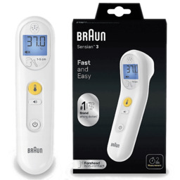 Termometr bezdotykowy BRAUN Sensian 3 BNT050EE Biały
