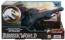 Mattel Jurassic World Groźny Ryk Gryposuchus Dźwięki Dinozaur