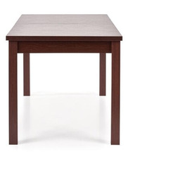 Stół rozkładany ciemny orzech mat 118 - 158