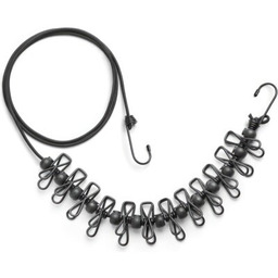 RAYEN Linka do bielizny z klamerkami (2 -