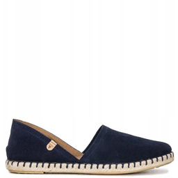 Verbenas Carmen Espadryle Skórzane Granatowe CARMEN-SER-MARINO r.38