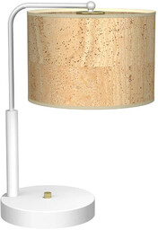 Lumes Lampa gabinetowa z korkowym kloszem - N54-Morello
