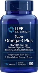 Super Omega-3 EPA/DHA z Lignanami Sezamowymi i Wyciągiem