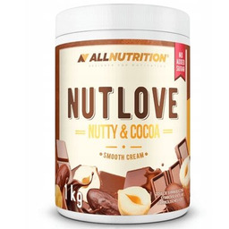 Allnutrition Nutlove Nutty & Cocoa 1000G Krem Czekoladowo-Orzechowy