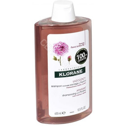Klorane Szampon łagodząco-kojący na bazie wyciągu z piwonii,