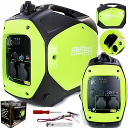 Agregat Prądotwórczy Inwertorowy Jednofazowy 3kW Benzyna Kraft&dele KD685