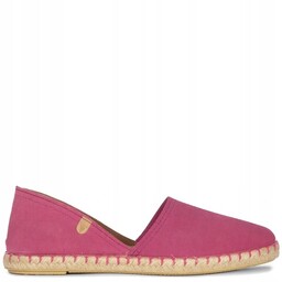 Verbenas Carmen Espadryle Skórzane D''Orsay Różowe CARMEN-SER-DIG r.36