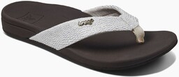 japonki damskie REEF ORTHO-SPRING Brown/White