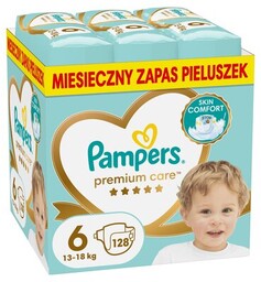 PAMPERS Pieluchy Premium Care 6 (128 szt)