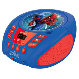 LEXIBOOK Radioodtwarzacz SpiderMan RCD109SP Bluetooth Niebieski