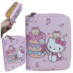 Uroczy Portfel Kuromi Hello Kitty Młodzieżowy Dziecięcy
