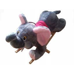 Fotel Bujany Słonik Bujak Na Biegunach