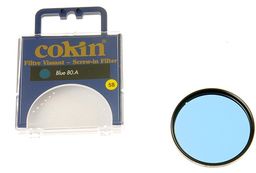 Cokin C020 filtr niebieski 80A 62mm
