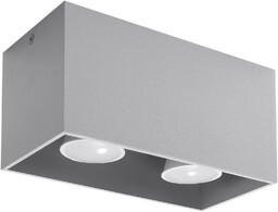Sollux Downlight LAMPA sufitowa SL.0382 metalowa OPRAWA prostokątna