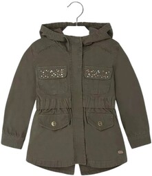 Kurtka parka kaptur dziewczęca Mayoral 3471-8 r128