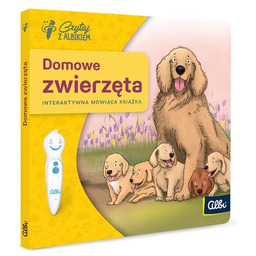 Książka Czytaj z Albikiem Zwierzęta domowe Lucie Krystlíková