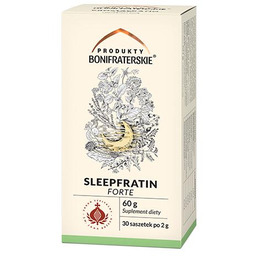 Produkty Bonifraterskie Sleepfratin Forte, 30 saszetek