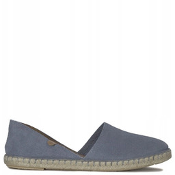 Verbenas Carmen Espadryle Skórzane Niebieskie CARMEN-SER-SEA r.37