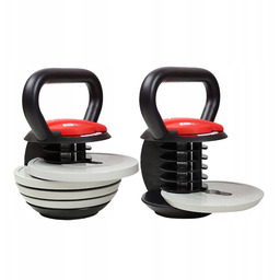 Obciążenie stalowe Kettlebell Hms regulowany 17,1 kg