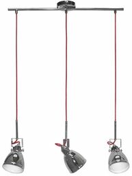Lampa nad wyspę chrom AXE III czerwone 5445
