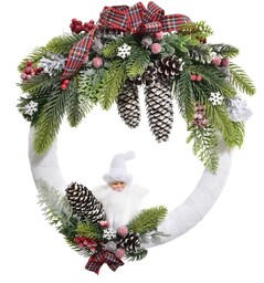 WIANEK BOŻONARODZENIOWY NA DRZWI OKNO DEKORACJA OZDOBA PREZENT