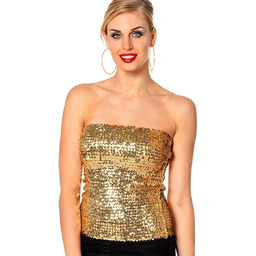 WILBERS & WILBERS 6430 - Rozciągliwy cekinowy top