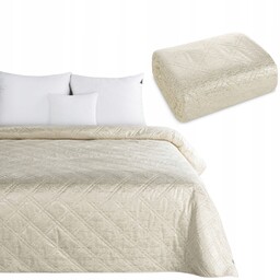 Narzuta Na Łóżko Kapa 200x220 Luiz Blink kremowa