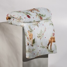 Drukowany koc Wildero 150x200 cm z motywem zwierząt