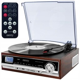 Gramofon Płyt Winylowych Radio Bluetooth MP3 Usb Sd