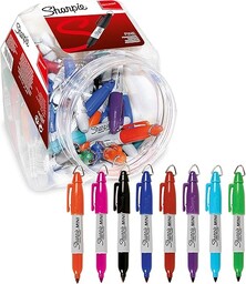 Sharpie Mini markery permanentne, cienka końcówka, kieszonkowe