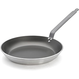 De Buyer Patelnia "Lyonnaise" nieprzywierająca, okrągła, czekoladowa średnica