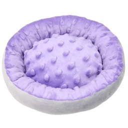 MIMIKO Pets Legowisko okrągłe mini 20cm wrzosowe