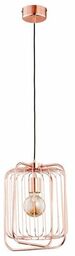 Lampa miedziana klatka ROLER II MIEDŹ 31cm