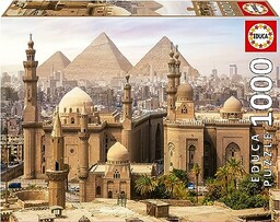 Educa - Kair, Egipt Puzzle 1000 elementów. Wymiary: