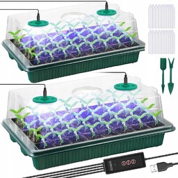 Mini Szklarnia Do Uprawy Indoor Z Pokrywą Lampą