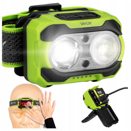 Latarka czołowa 600lm IP44 TwinBeam Pro Series VA0361