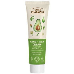 Green Pharmacy Krem do rąk i paznokci aloes