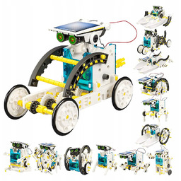 Robot Solarny Edukacyjny Zestaw Konstrukcyjny 14w1