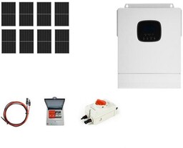 Hybrydowy zestaw solarny off-grid ESB-7kW-24 MPPT 8xPV