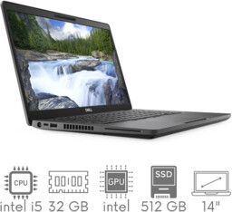 Dell Latitude 5400 i5-8365U 32GB 512SSD 14" FHD