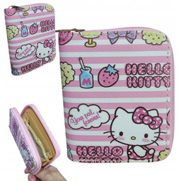 Uroczy Portfel Kuromi Hello Kitty Młodzieżowy Dziecięcy