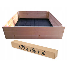 Warzywniak Zielnik Inspekt 100x100, Wysokość 30 cm