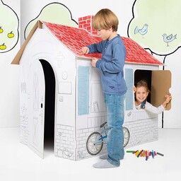 Twój Domek zabawka z tektury polska