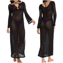 Sukienka ażurowa maxi plażowa Triumph Beach MyWear Crochet