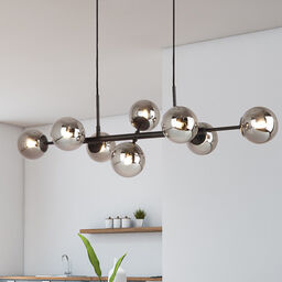 Modernistyczna LAMPA wisząca ERIMIDA PND-2244-8A-BL Italux loftowy ZWIS