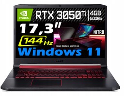 Laptop gamingowy Acer Nitro i5 8GB M.2 Ssd