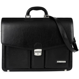Teczka aktówka męska czarna Beltimore W35