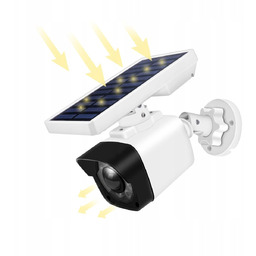 Aottom Kamera Zewnętrzna Solarna Z Czujnikiem Ruchu Wodoodporna