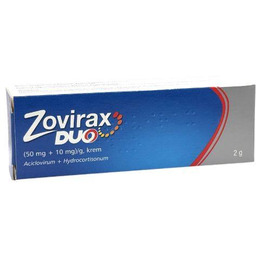 Zovirax Duo Krem 50 mg + 10 mg/g,